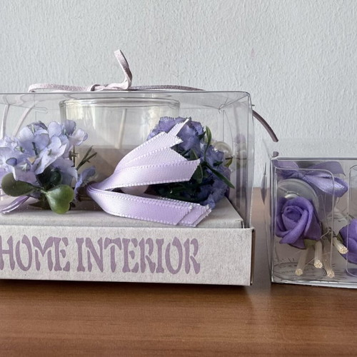 Lavender Set with Scented Candle and Room Fragrance Jumbo new