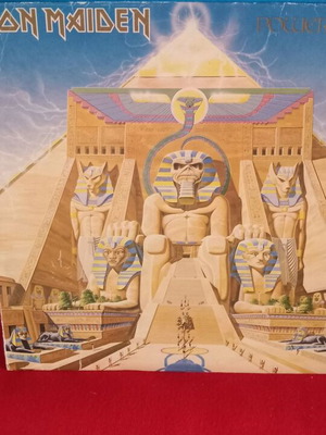Iron Maiden Powerslave βινύλιο σαν καινούργιο, metal