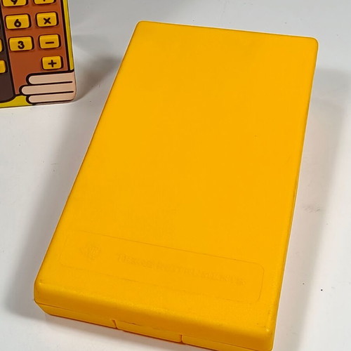 Texas Instruments Little Professor vintage calculator used with case for repair or display