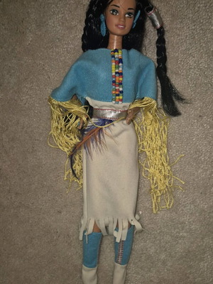 Barbie collectible Indiana used without accessories