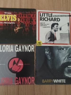 CD collection used, 5 classic R&B and soul artists