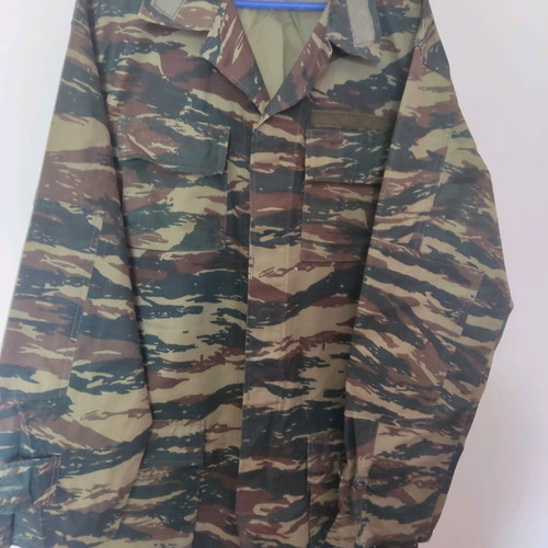 Greek Army Camouflage Jacket new