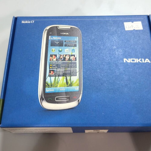 Nokia C7-00 new in box, silver