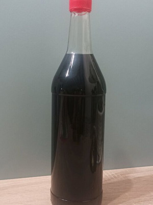 Red wine 17 years old new from semi-mountainous vineyards of Chania