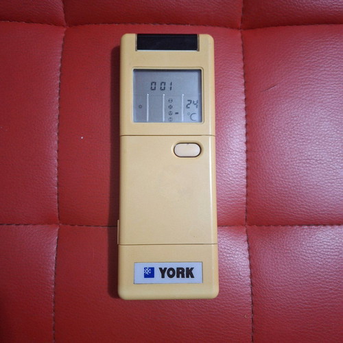 York air conditioner remote control used, functional