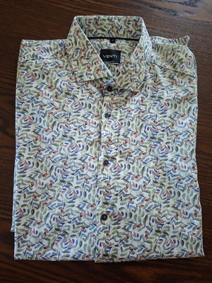Venti men's dress shirt XL multicolor like new, modern fit