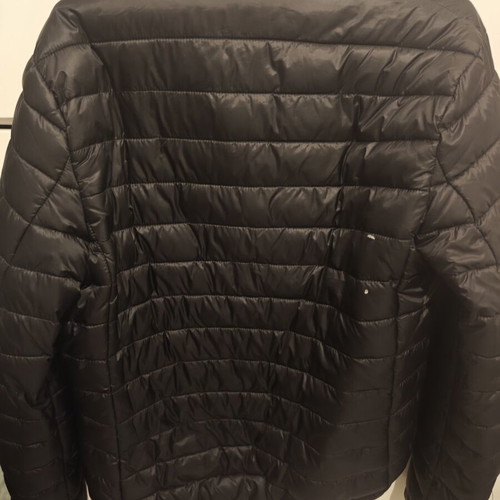 Macron PAOK jacket size M like new, black, quilted