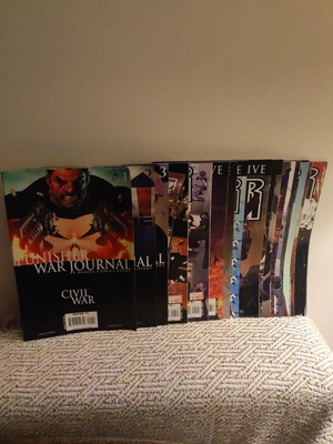 Punisher War Journal Vol. 2 #1–17 complete lot used