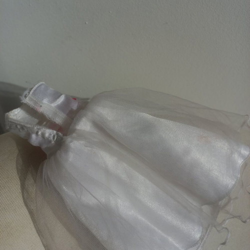 Authentic Barbie "I can be bride" wedding dress like new