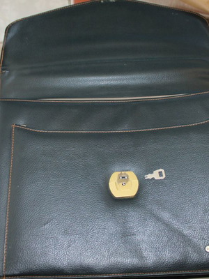 Luca Vergani leather bag used