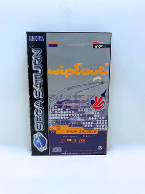 WipeOut Sega Saturn μεταχειρισμένο αγωνιστικό παιχνίδι με αυθεντική συσκευασία