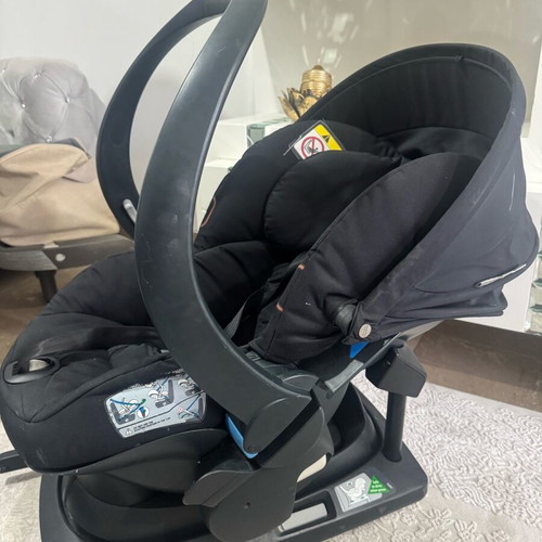 Stokke baby stroller set with car seat and carrycot