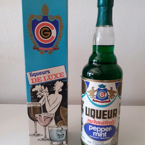 Liqueur Menta Christopoulos Tripoli new