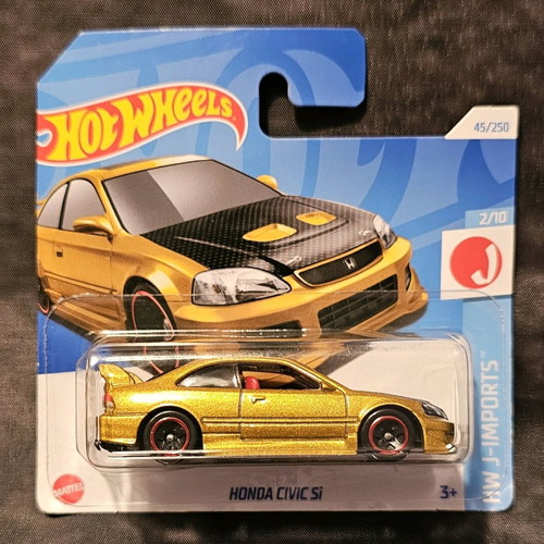 Honda Civic Si Hot Wheels new with carbon hood