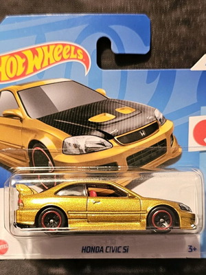 Honda Civic Si Hot Wheels new with carbon hood