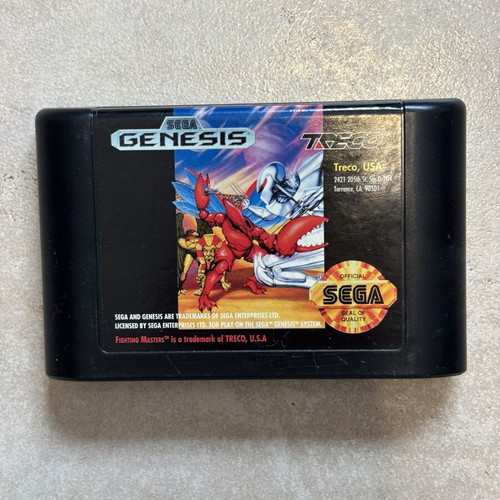 Fighting Masters Sega Genesis game