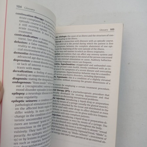 Manic-Depressive Illness book used, English