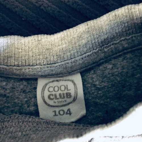 Cool Club tracksuit used, grey, size 104 for 3-4 years old