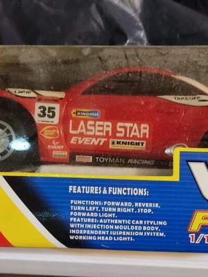 Racing Car remote control car like new