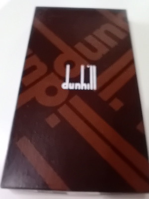 Dunhill leather folding card holder new, vintage