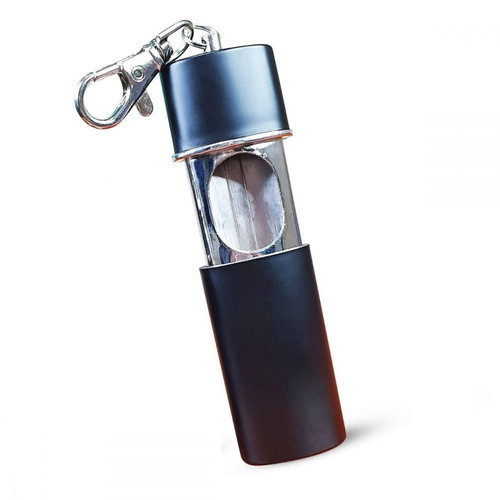 Black pocket ashtray new