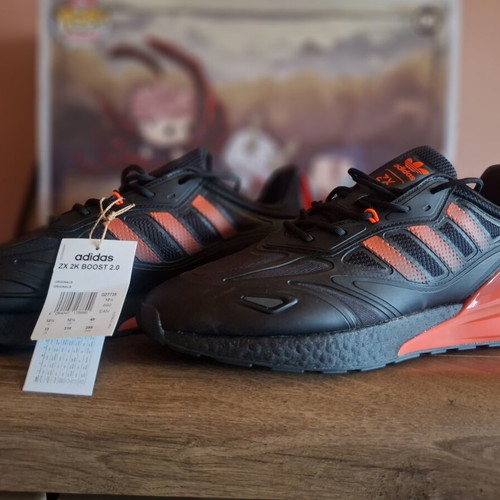 Adidas Originals ZX 2K Boost 2.0 Sneakers New Eu48 Black Orange