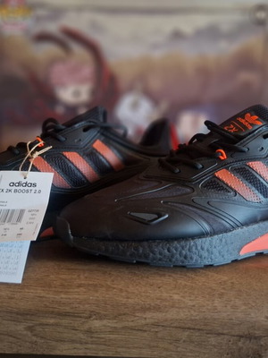 Adidas Originals ZX 2K Boost 2.0 Sneakers New Eu48 Black Orange