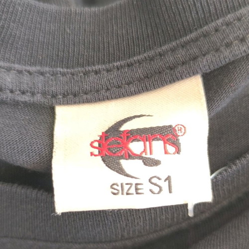 Stefansxxl black cotton men's T-shirt XXL like new