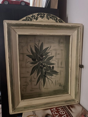 Handmade Case for Couple with Glass and Magnet Closure