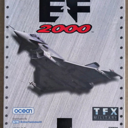 EF 2000 PC CD-ROM like new, Big Box