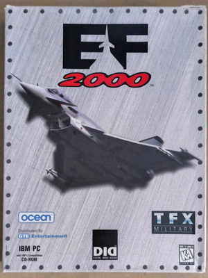 EF 2000 PC CD-ROM like new, Big Box
