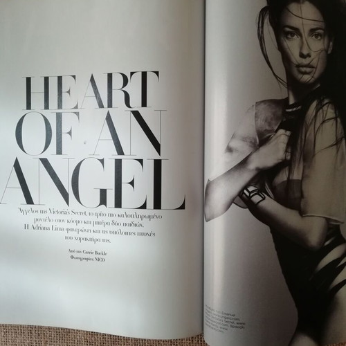 Bazaar magazine July 2014 like new, feature on Andriana Lima