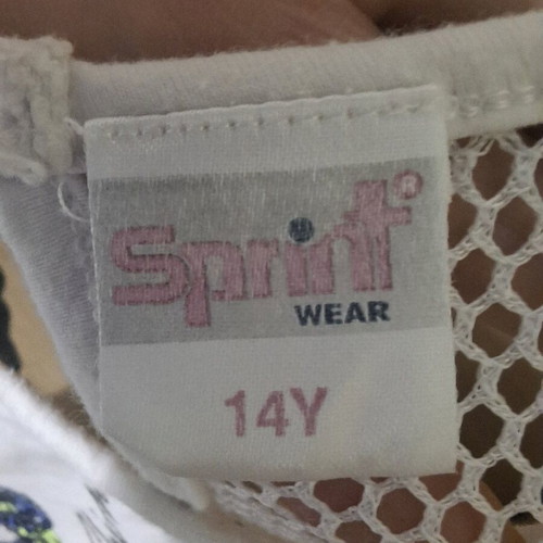 Sprint colorful sleeveless one-piece shorts 100% cotton