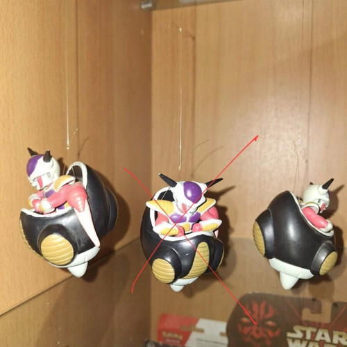 Frieza's 1st Form Figures used, set of 2 by Hachette
