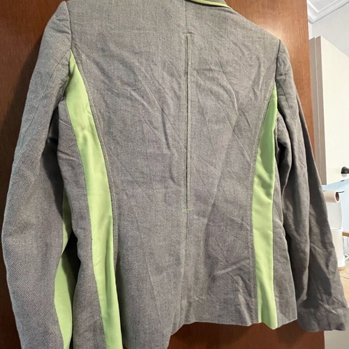 J‘s Exte suit like new gray with light green jacket and trousers