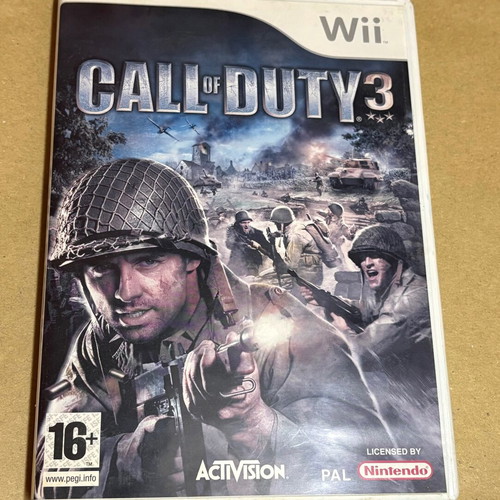 Call of Duty 3 Wii game