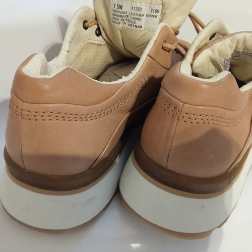 Timberland leather shoes, size EU 38.5, tan