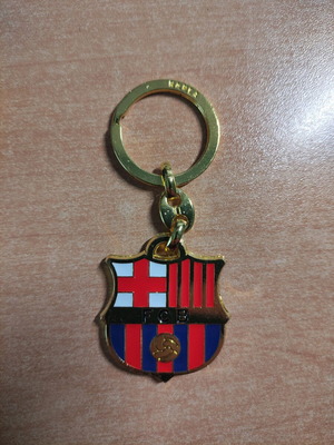 Barcelona keychain authentic new