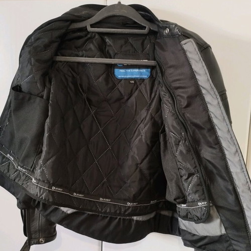 Eleveit women's leather motorcycle jacket, like new