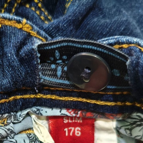 Lemmi Slim Jeans like new, size M 38 10, blue, stretch