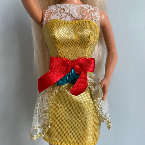 Mattel Barbie Fashion Evening Mini Dress 1995 vintage
