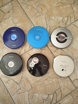 Sony CD players μεταχειρισμένα, πακέτο 6 για ανταλλακτικά ή επισκευή