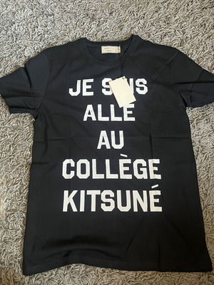 Maison Kitsune T Shirt New Size S Black