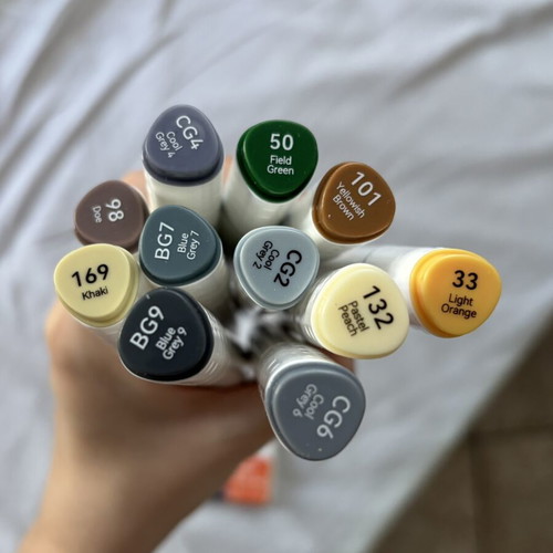 Ohuhu alcohol markers set of 11