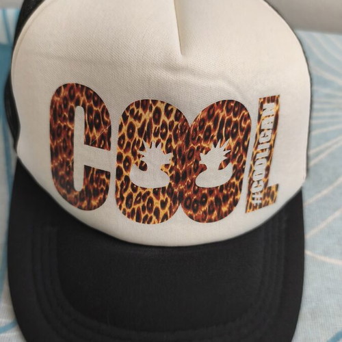Cooligan men's hat new, black and white