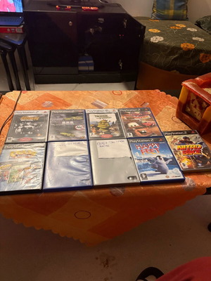 PS2 games used, collection with Crash Bandicoot and Tekken 4