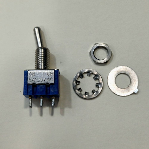 Mini Toggle Switch MTS-102 (3-Pin, ON-ON) for Guitar Kill Switch Mods
