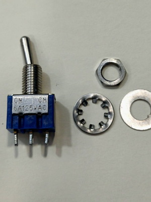 Mini Toggle Switch MTS-102 (3-Pin, ON-ON) for Guitar Kill Switch Mods