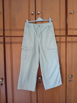 Destination cargo pants like new, size 15 years, gray beige