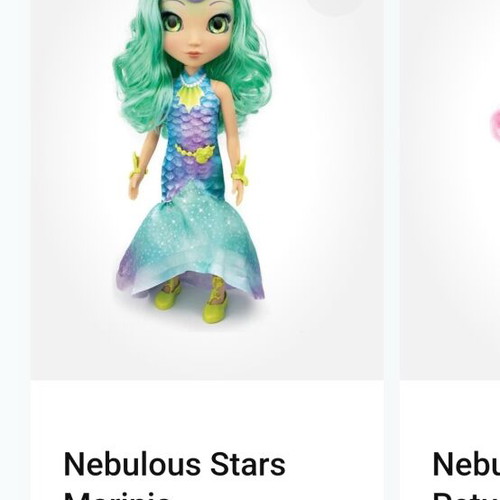 Nebulous Star Marinia doll like new with plush toy gift